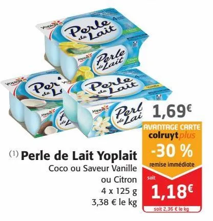perle de lait yoplait 