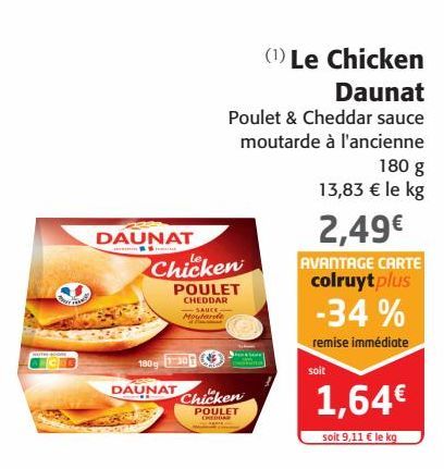 Le chicken Daunat