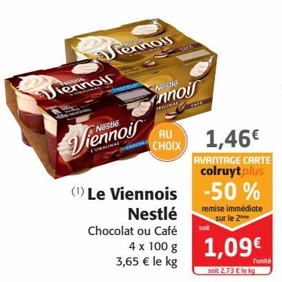 Le viennois Nestlé