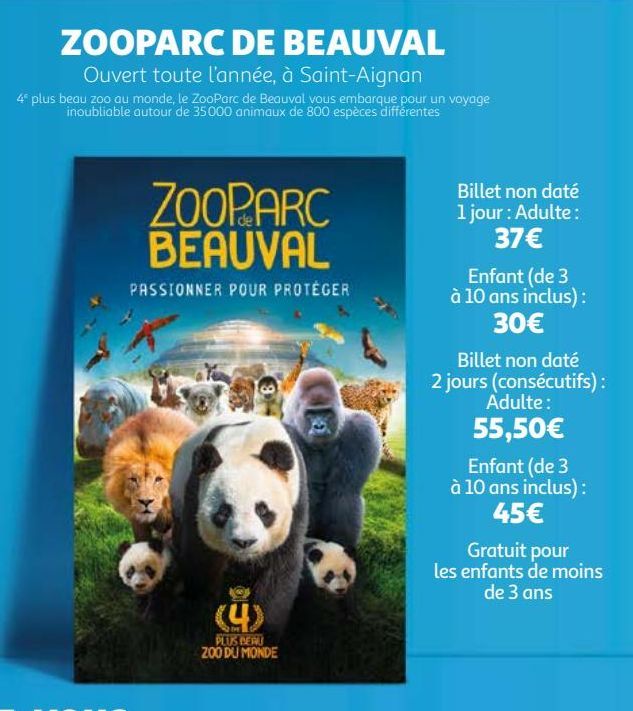 ZOOPARC DE BEAUVAL