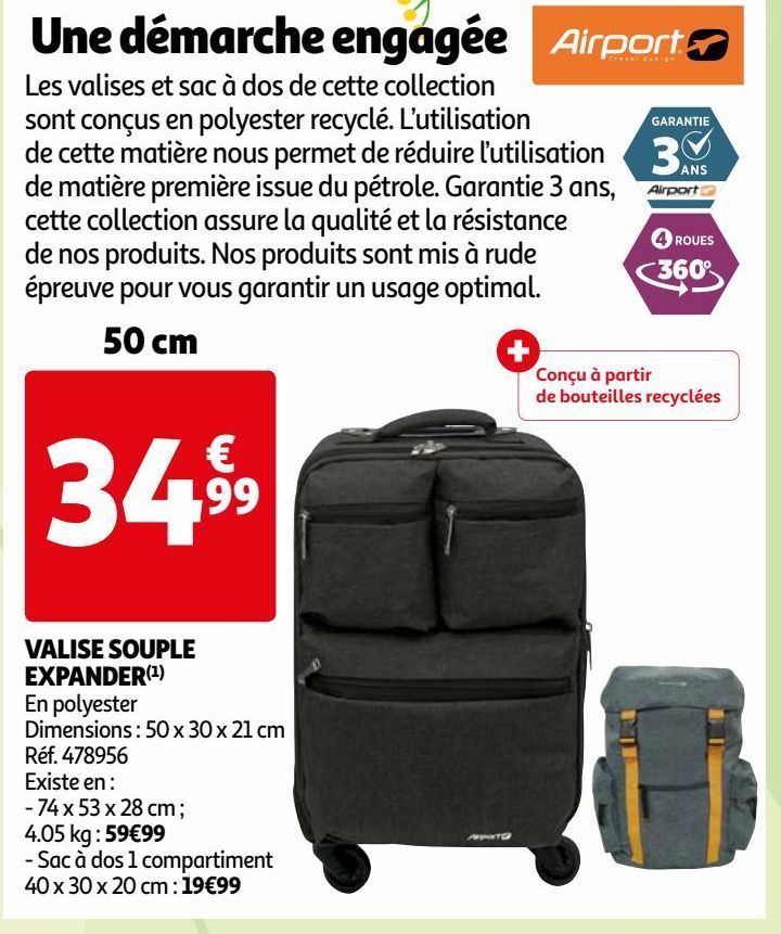 VALISE SOUPLE EXPANDER