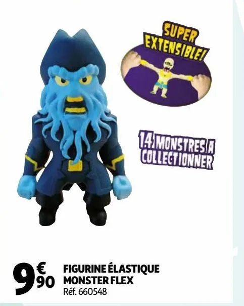 figurine élastique monster flex