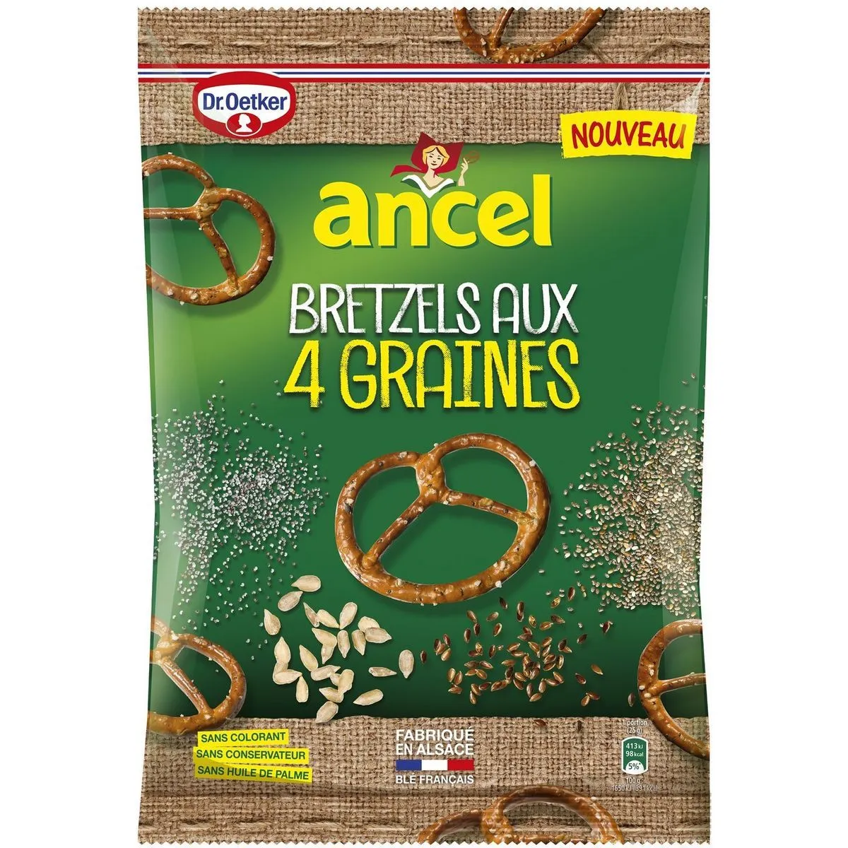 bretzels aux 4 graines ancel