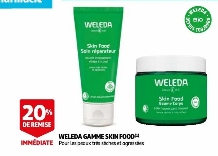 weleda gamme skin food(1)