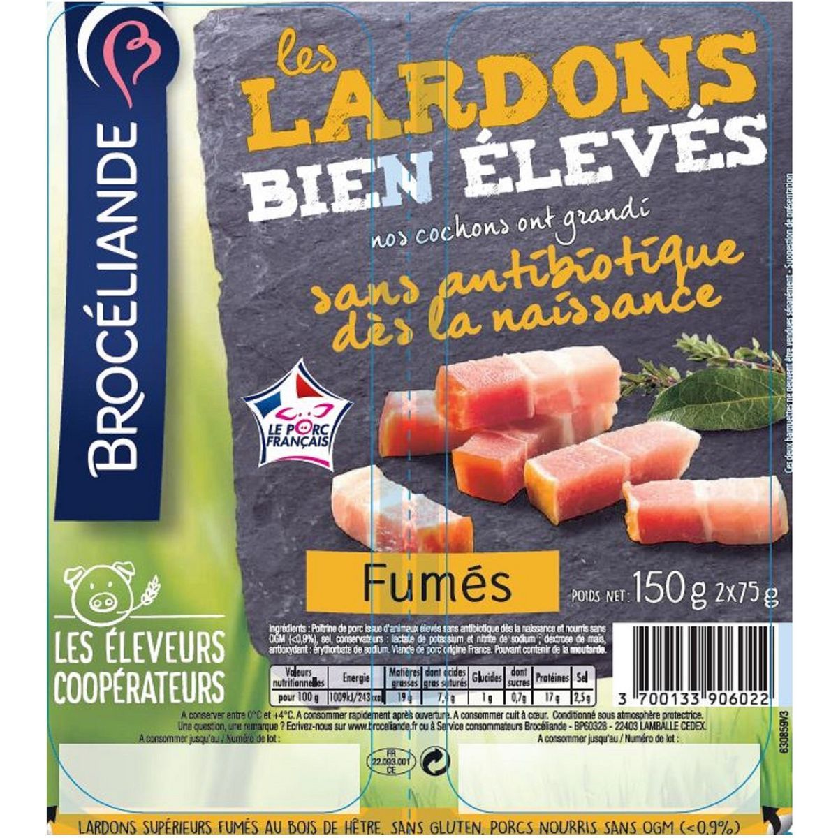 LARDONS OU ALLUMETTES BROCELIANDE