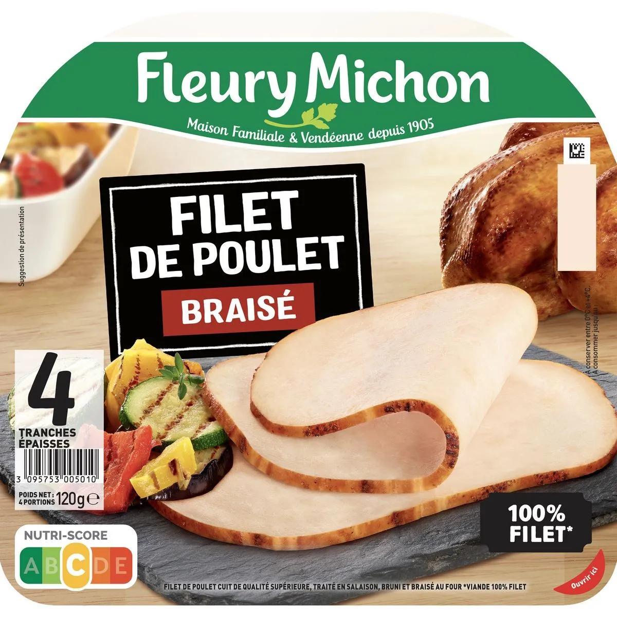 filet de poulet rôti fleury michon