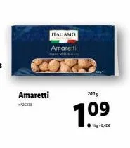 amaretti  26238  co  italiamo  amaretti style  n  1.09  ●k-5,45€ 