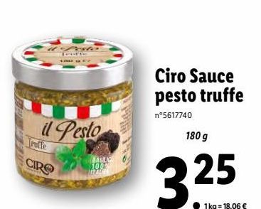 sauce pesto