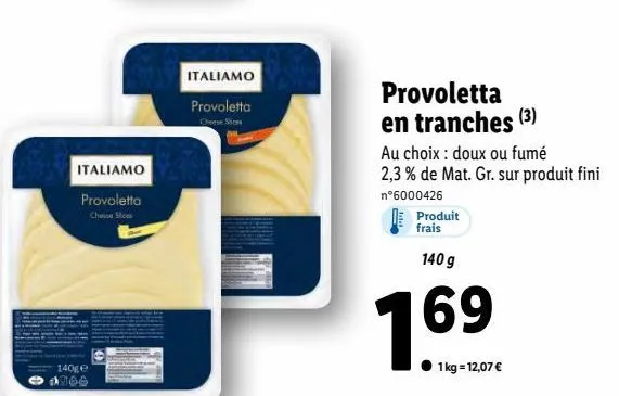 fromage provolone