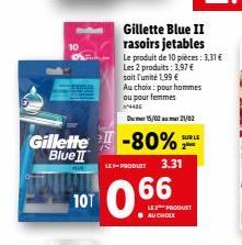 jetables Gillette