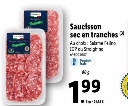 saucisson sec