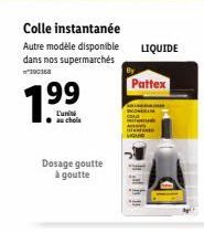 colle instantanée Pattex