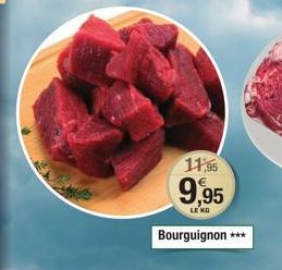 11,95  9,95  LE KG  Bourguignon **** 