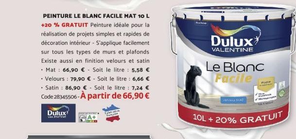 blanc Dulux