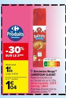 chocolat Carrefour