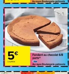 fondant au chocolat 