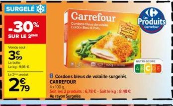 cordon bleu Carrefour