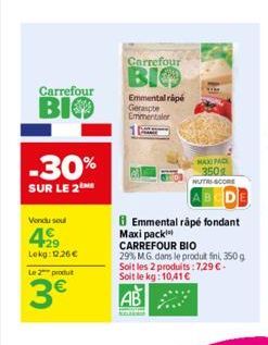 emmental Carrefour