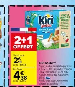 goûter Kiri