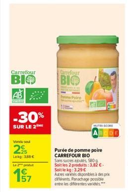 purée Carrefour