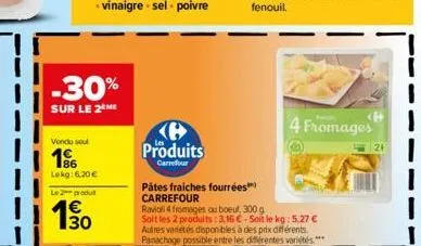 pâtes fraîches carrefour