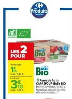 purée de fruits carrefour