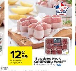 paupiettes de porc Carrefour