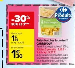 pâtes fraîches Carrefour