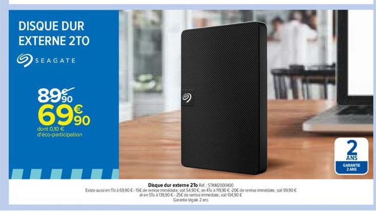 disque dur externe Seagate