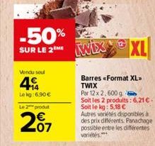 barres Twix