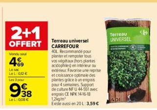 terreau universel 