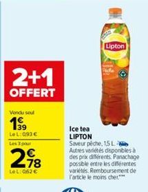 pêche Lipton