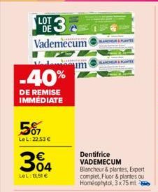 soldes Vademecum