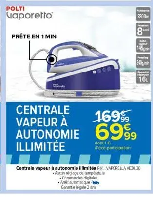 centrale vapeur 