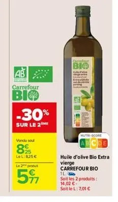 huile d'olive carrefour