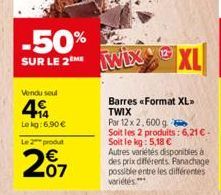 barres Twix