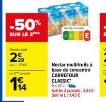 nectar Carrefour