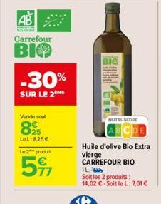 huile d'olive Carrefour