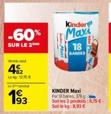 barres Kinder