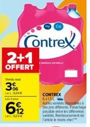 promos Contrex