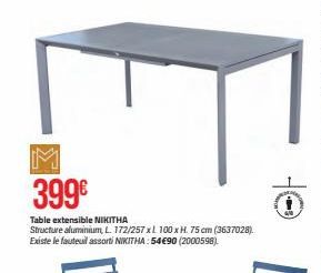 table extensible 