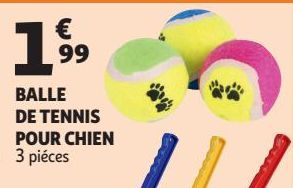 BALLE DE TENNIS PUR CHIEN