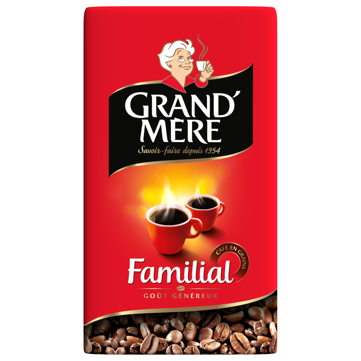 CAFÉ GRAINS GRAND MÈRE FAMILIA