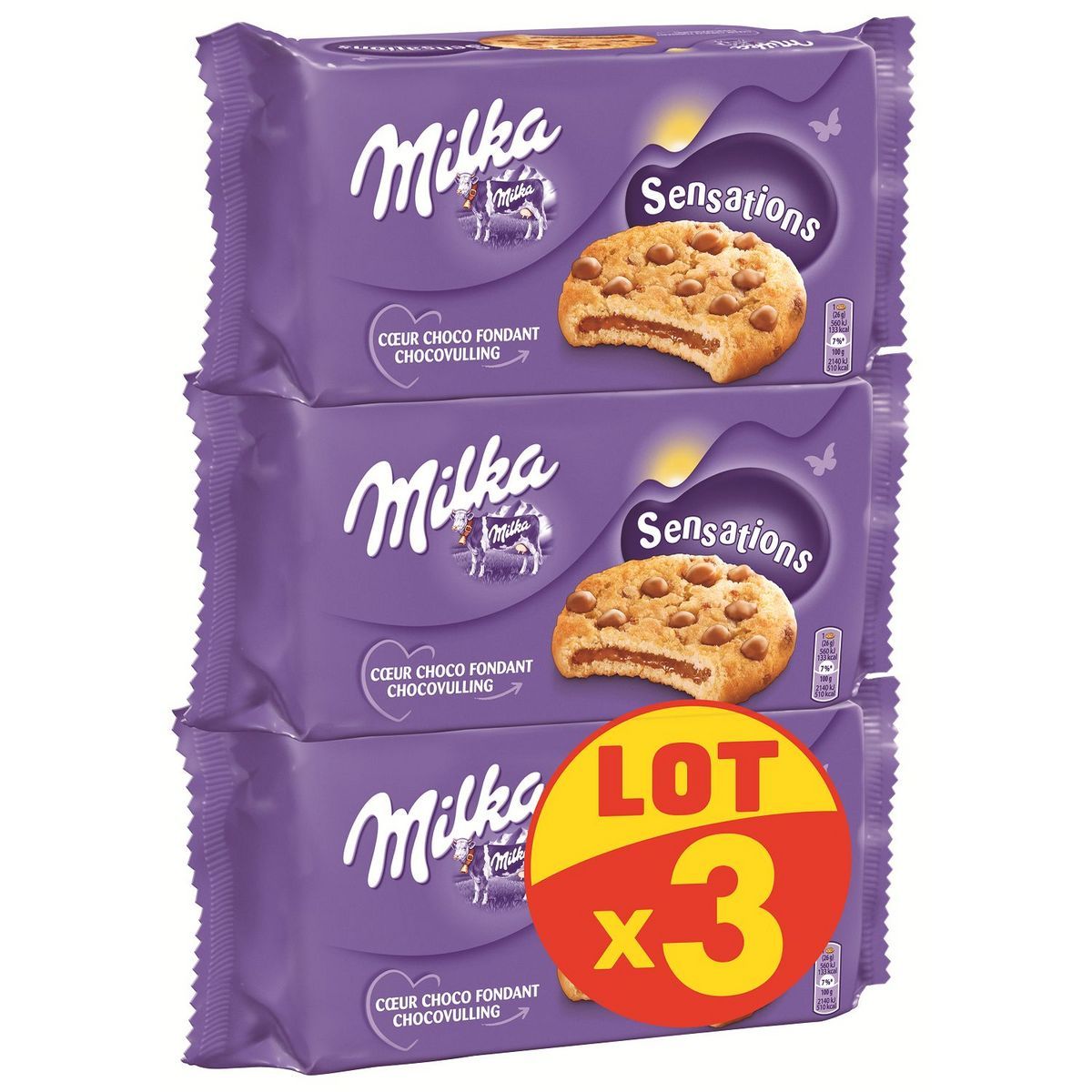 COOKIES SENSATION MILKA