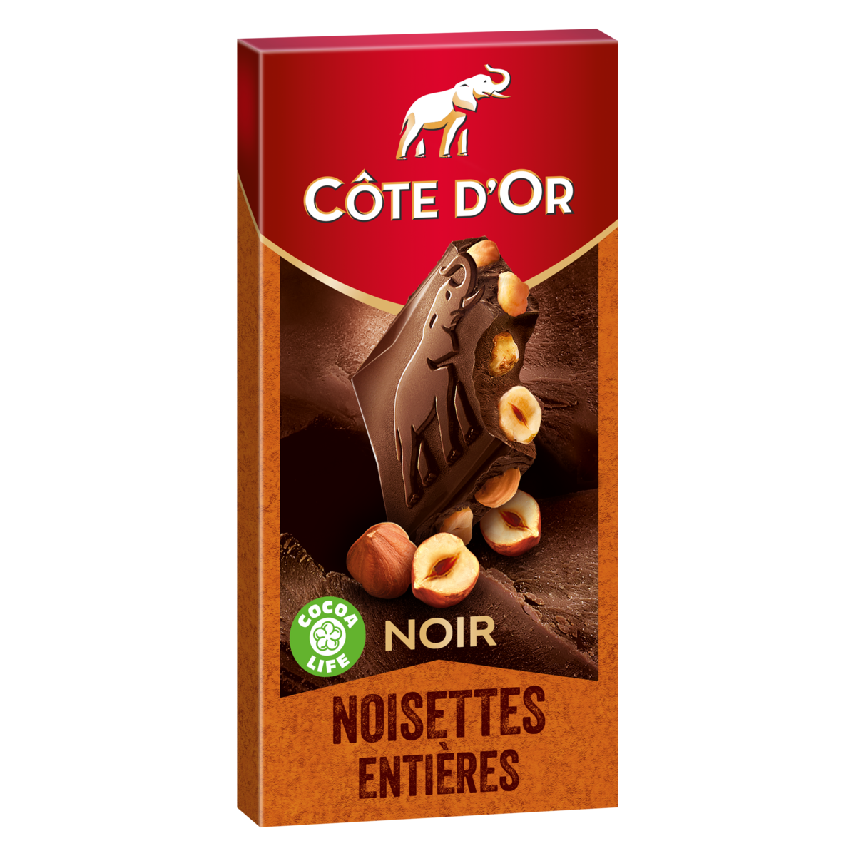 Sur la gamme des chocolats Côte d'or