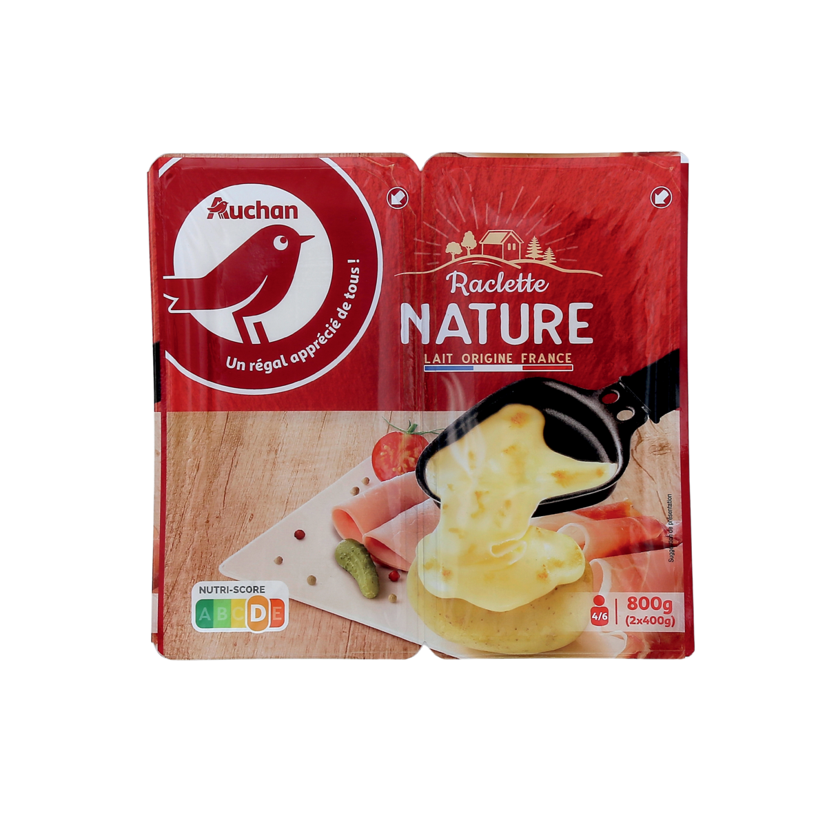 RACLETTE NATURE AUCHAN