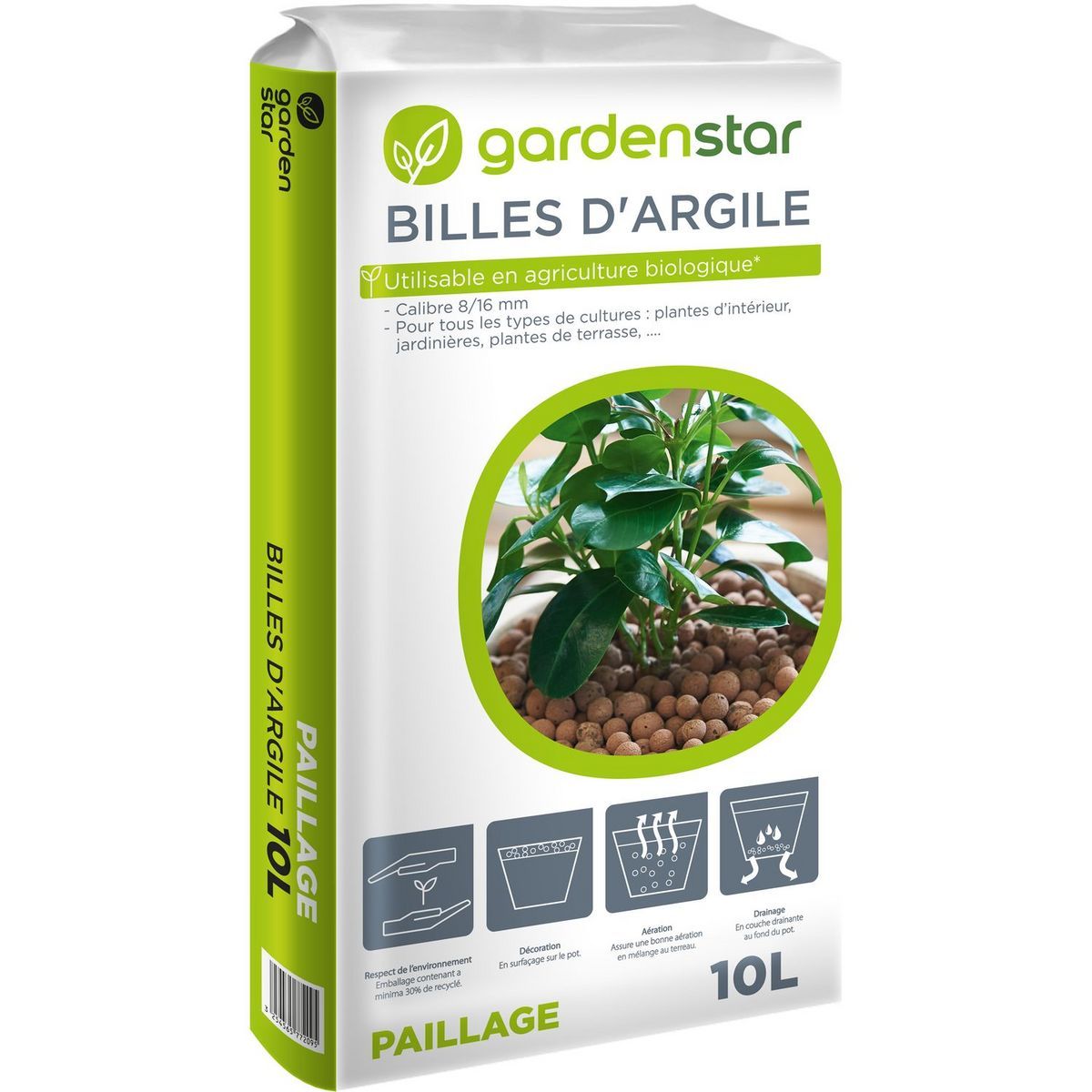 BILLES D'ARGILE GARDENSTAR