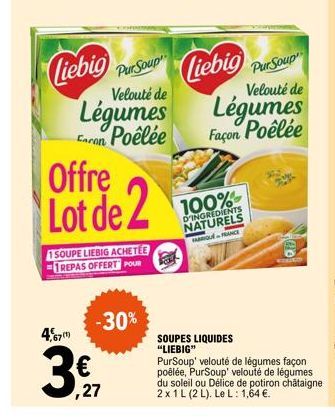 velouté de légumes Liebig