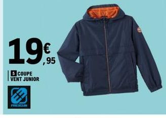 19€  5 COUPE VENT JUNIOR  PREGUN 