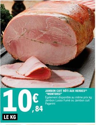 jambon cuit 